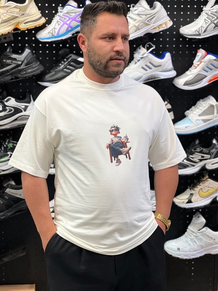 تیشرت دونخ لاکرا گرم بالا قواره باکسی